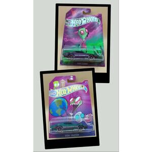 Hot Wheels Custom Invader Zim Collection Pack - Doom Cruiser & Voot Cruiser 2pk